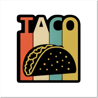 Vintage Taco Posters and Art